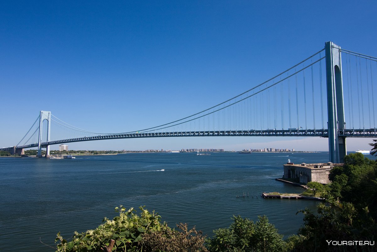 Verrazano Bridge в Нью Йорке