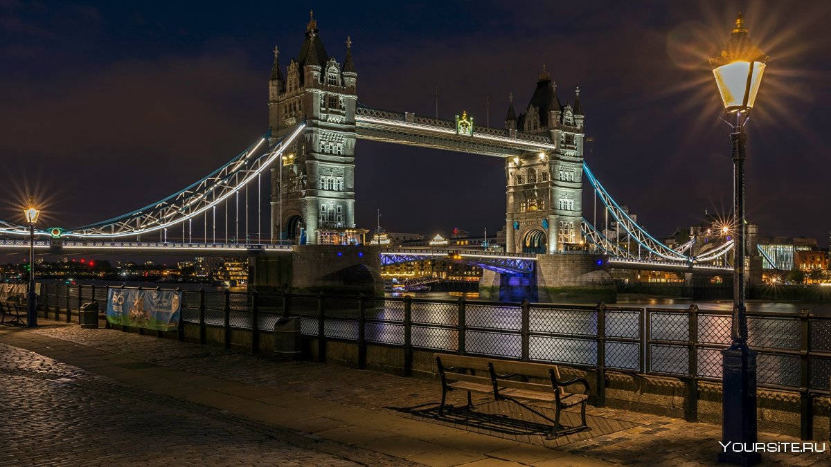 Тауэрский мост г. Лондон, Англия;