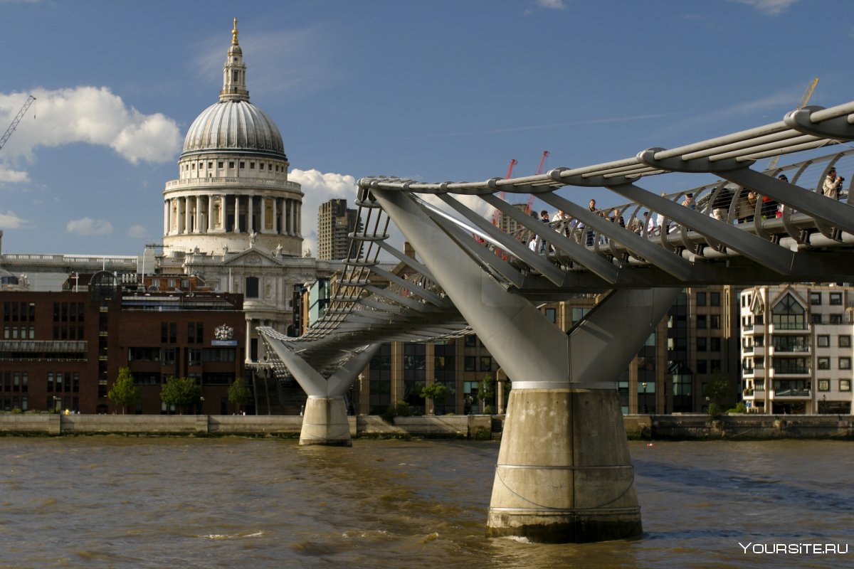 Мост Миллениум Лондон 1996