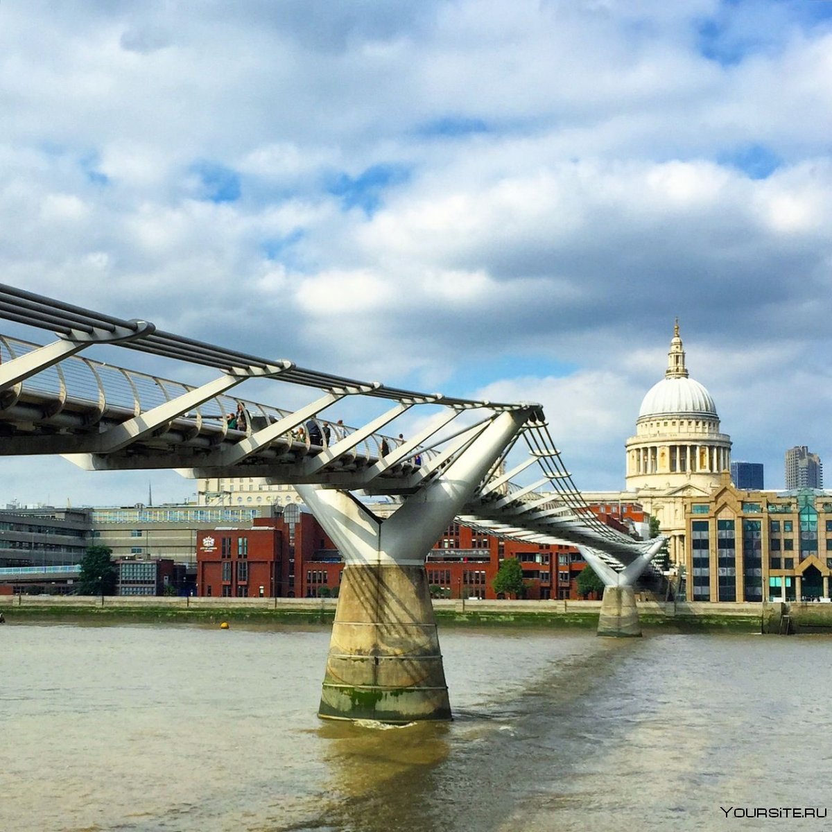 Мост тысячелетия в Лондоне