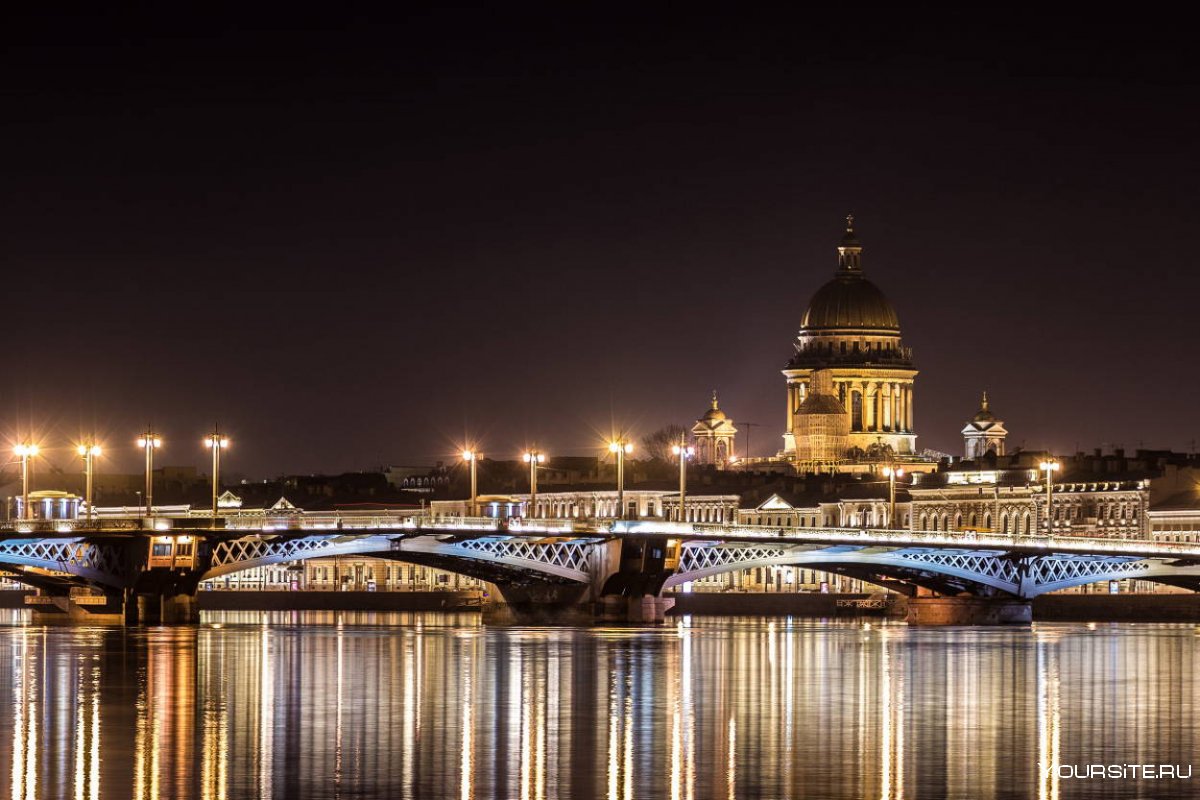 Санкт петербург ночью красивые