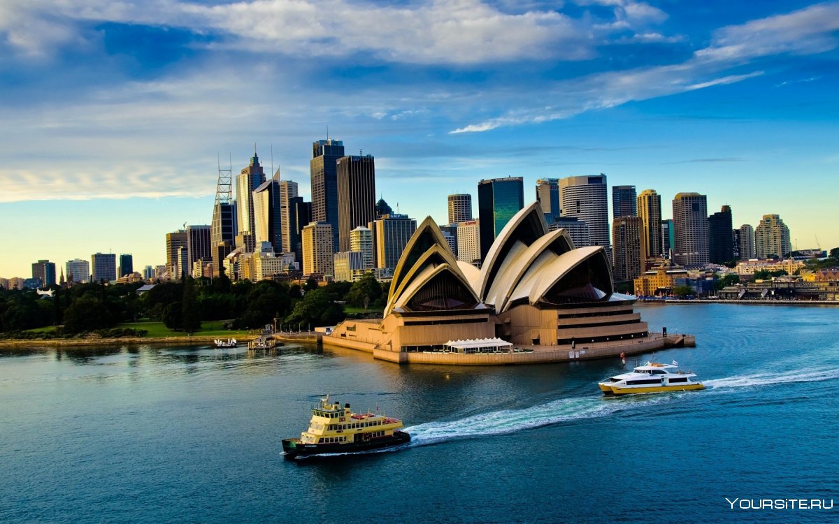 Город Сидней в Австралии