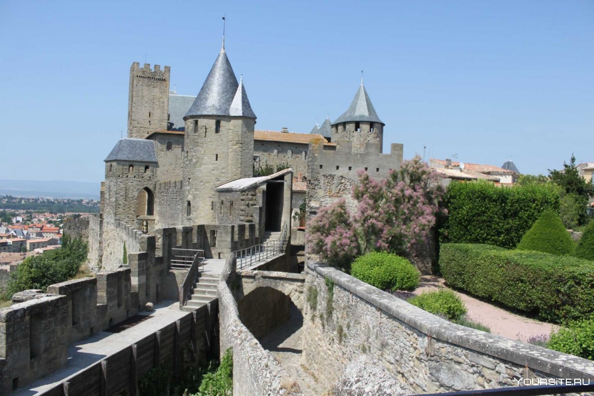 Замок Каркассон Франция
