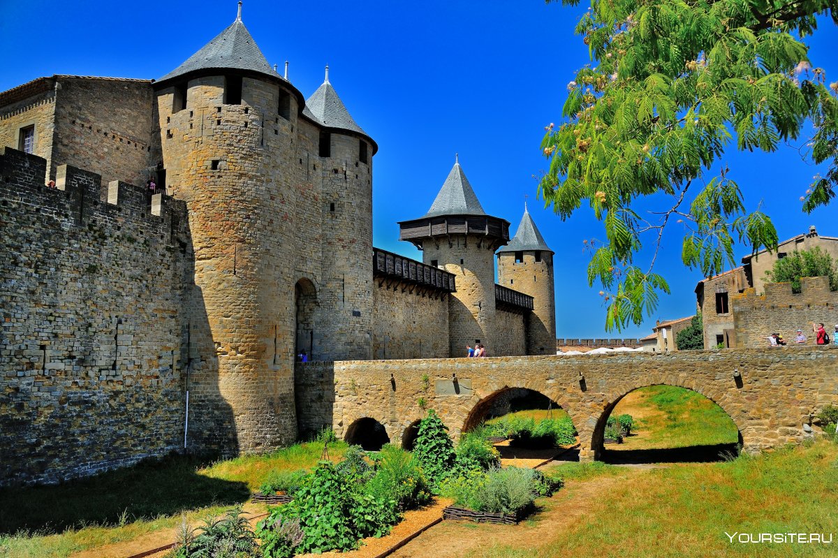 Каркасонская крепость Франция