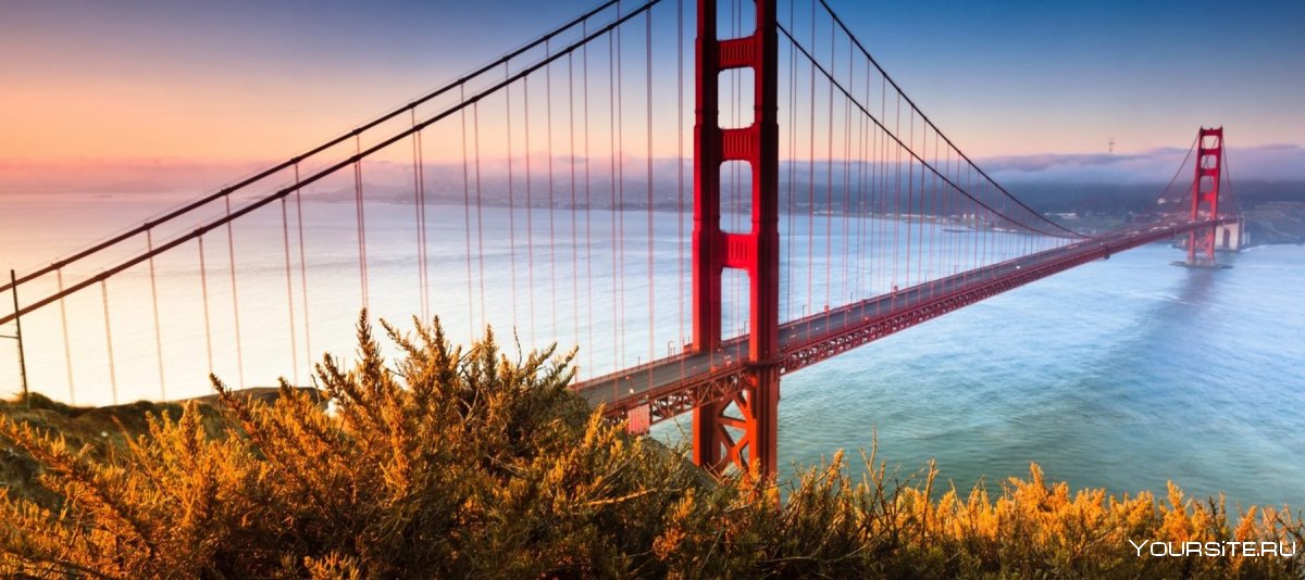 Мост из Лос Анджелеса в Сан Франциско