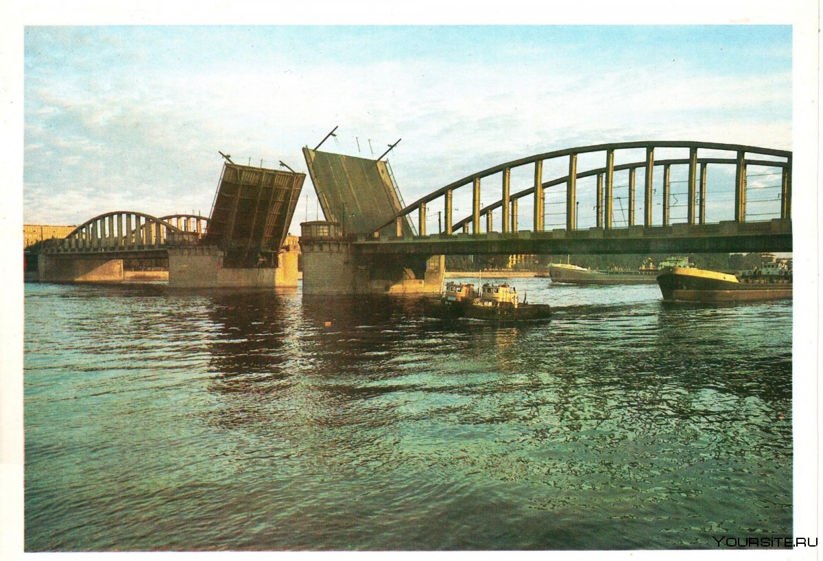 Мост Володарского в Ленинграде