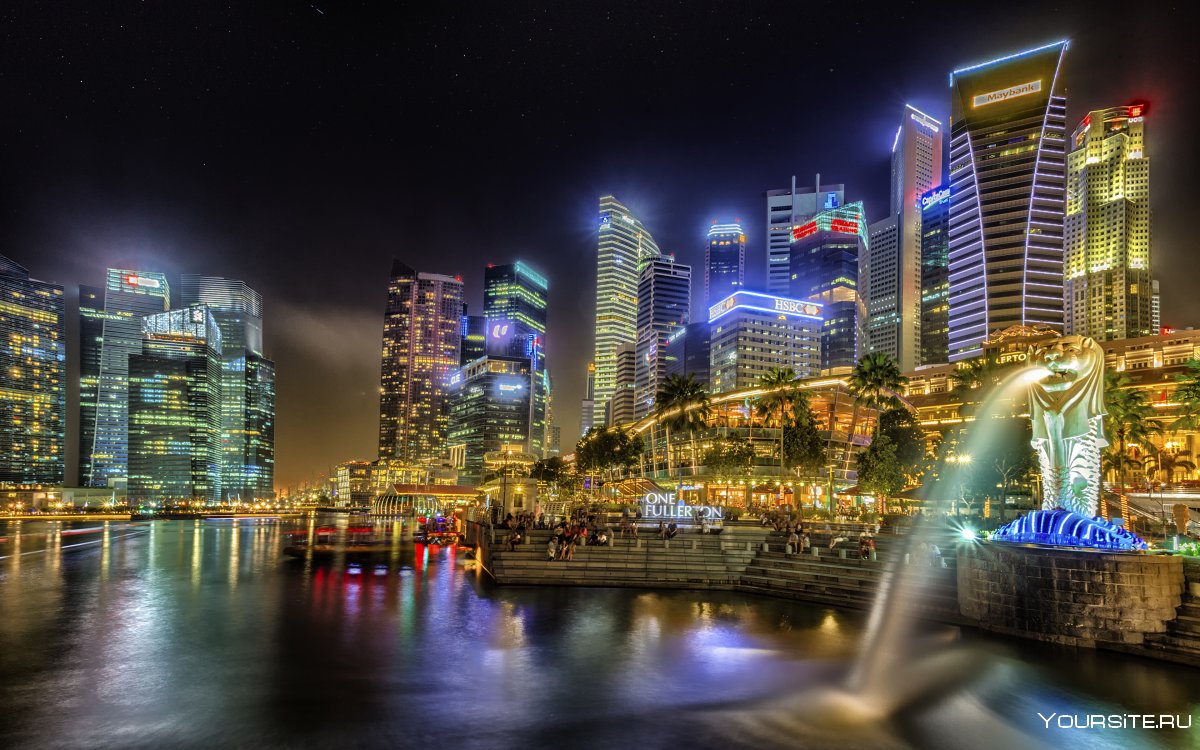 Сингапур фон