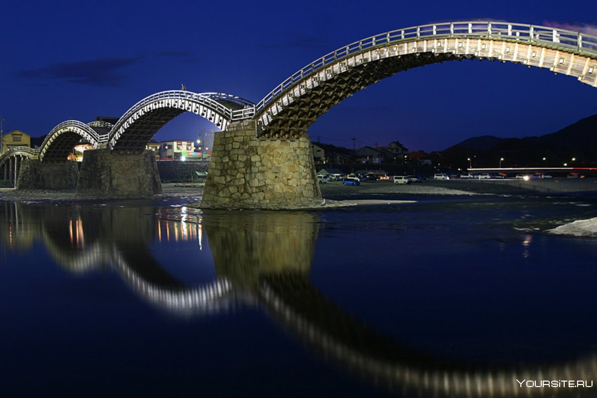 Кинтай арочный мост Япония