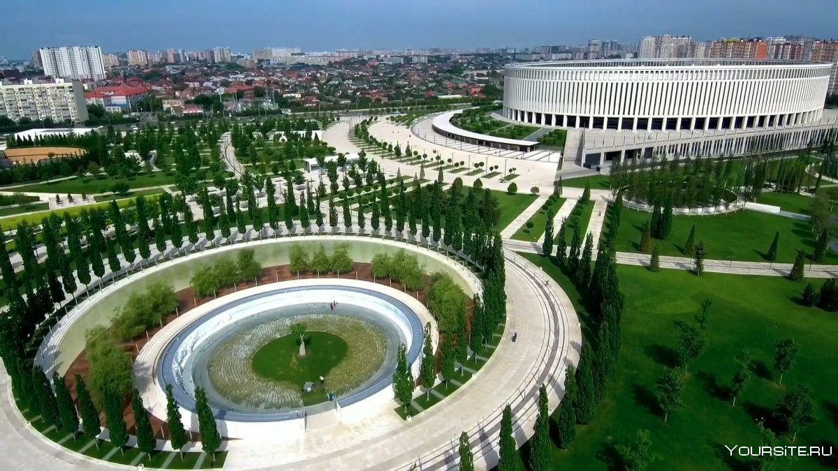 Парк Галицкого в Краснодаре 2020
