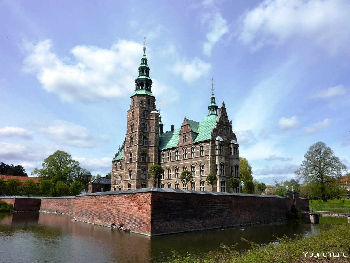 Замок Розенборг Дания