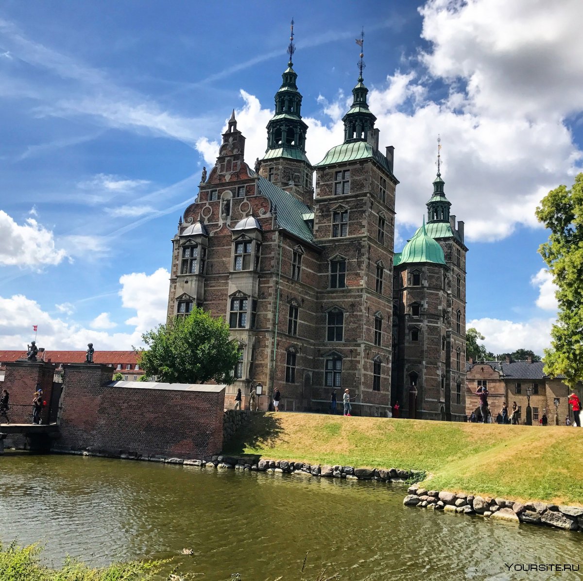 Замок Розенборг Копенгаген Дания