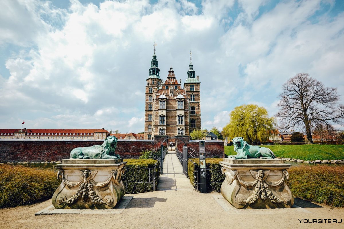 Королевском саду замка Розенборг