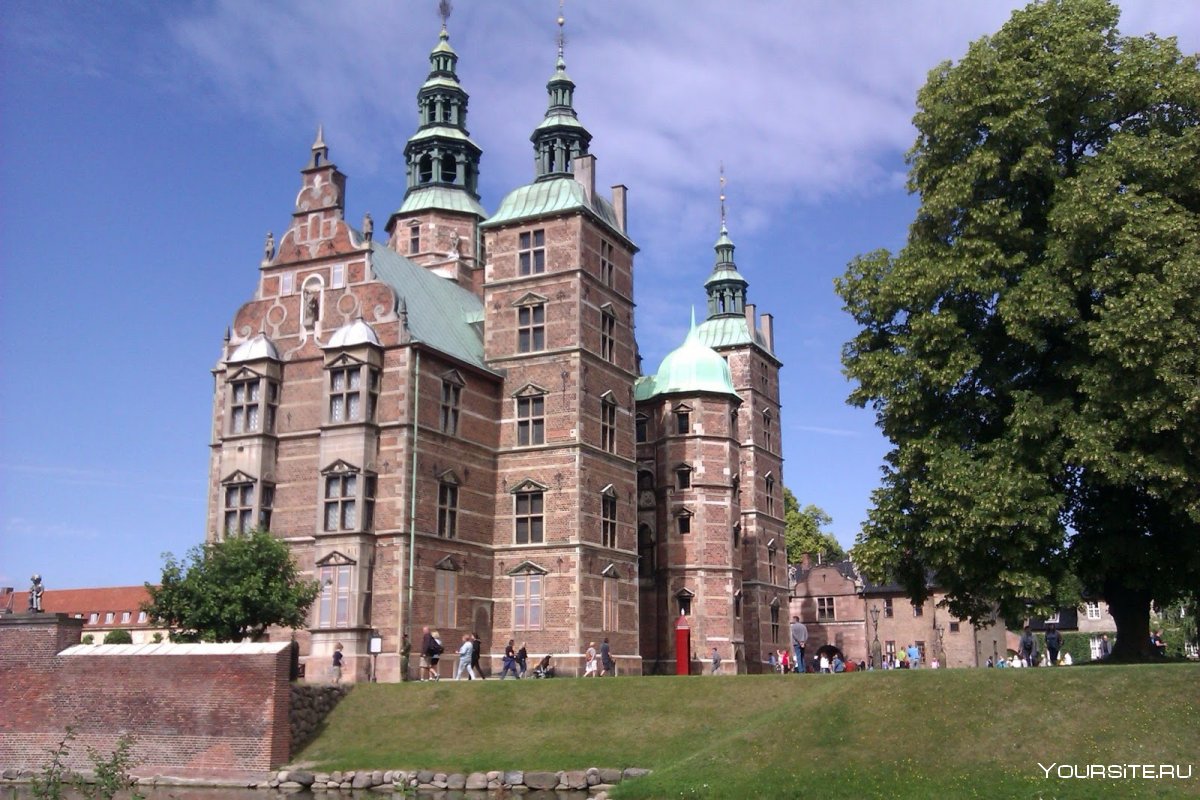 Замок Розенборг Дания фото