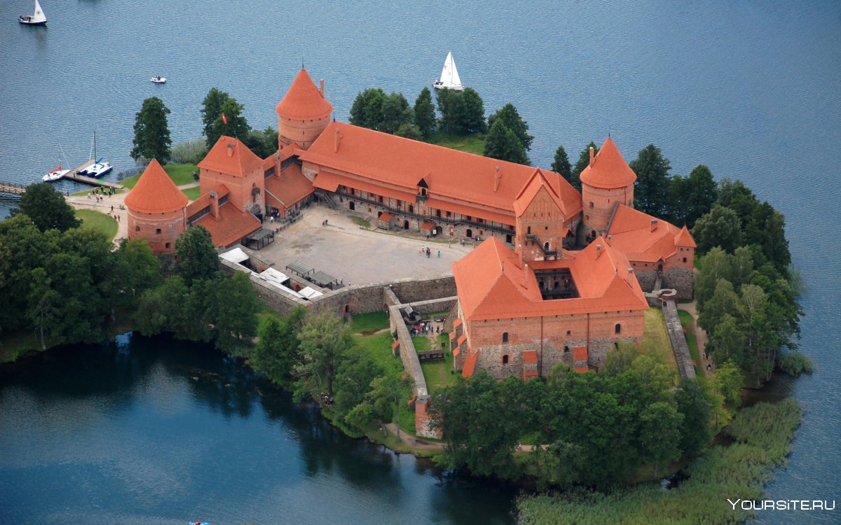 Тракайский замок Литва история