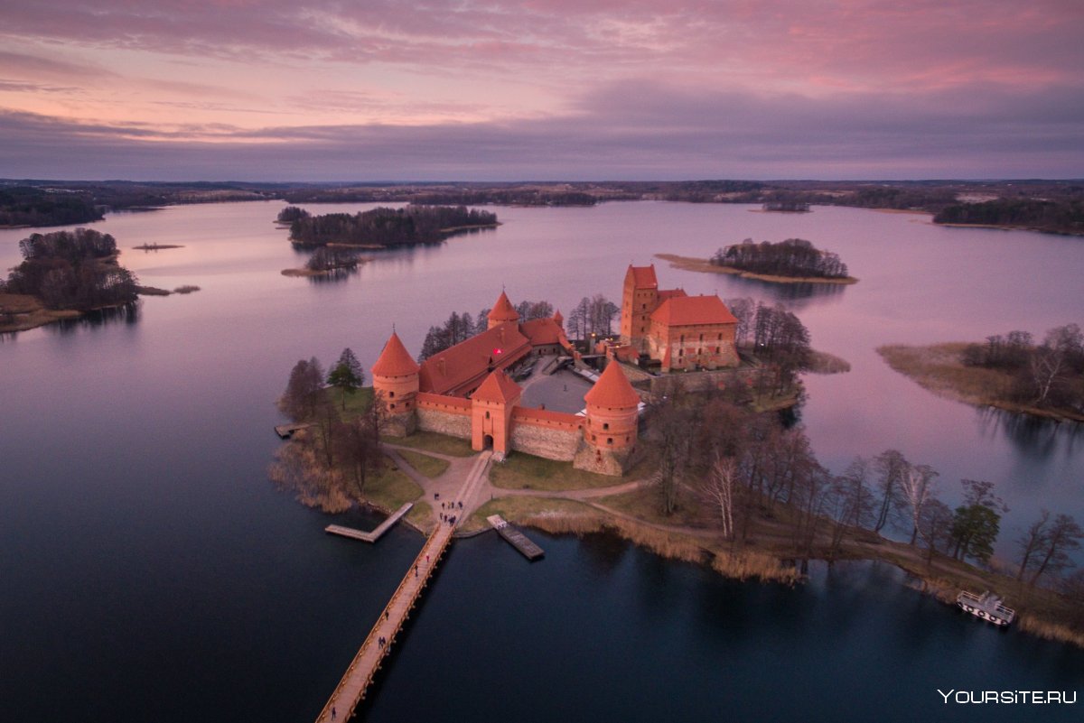 Тракайский замок Литва
