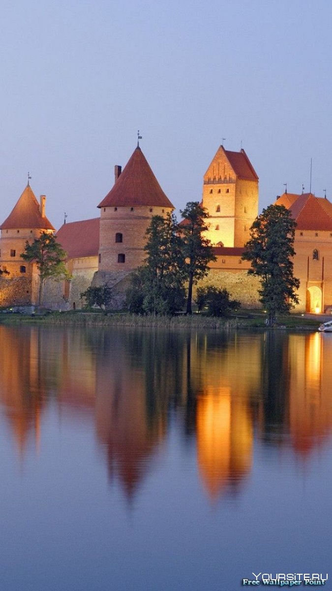 Тракайский замок, Литва, 2020