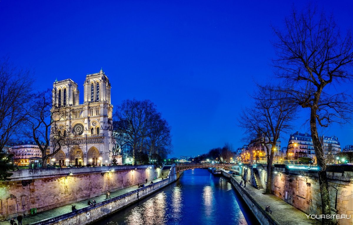 Отели Парижа с видом на собор Нотр дам де пари