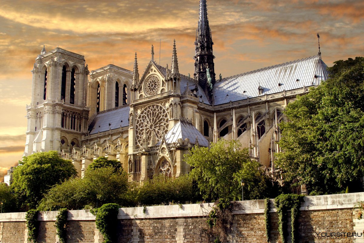 Достопримечательности Парижа собор Парижской Богоматери