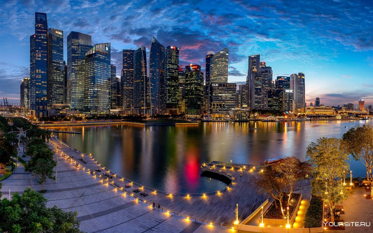 Сингапур 4к