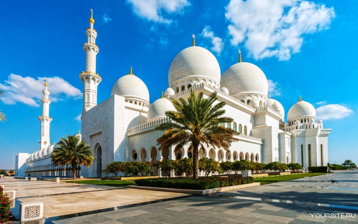 Абу даби мечеть