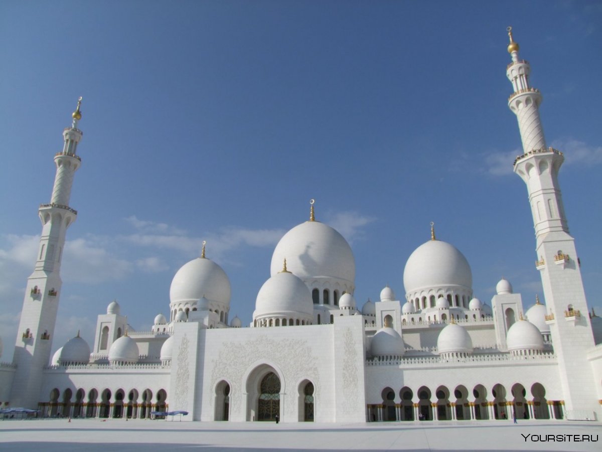 Достопримечательности ОАЭ мечеть шейха Зайда