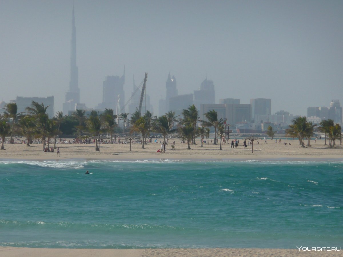 Бур Дубай пляж