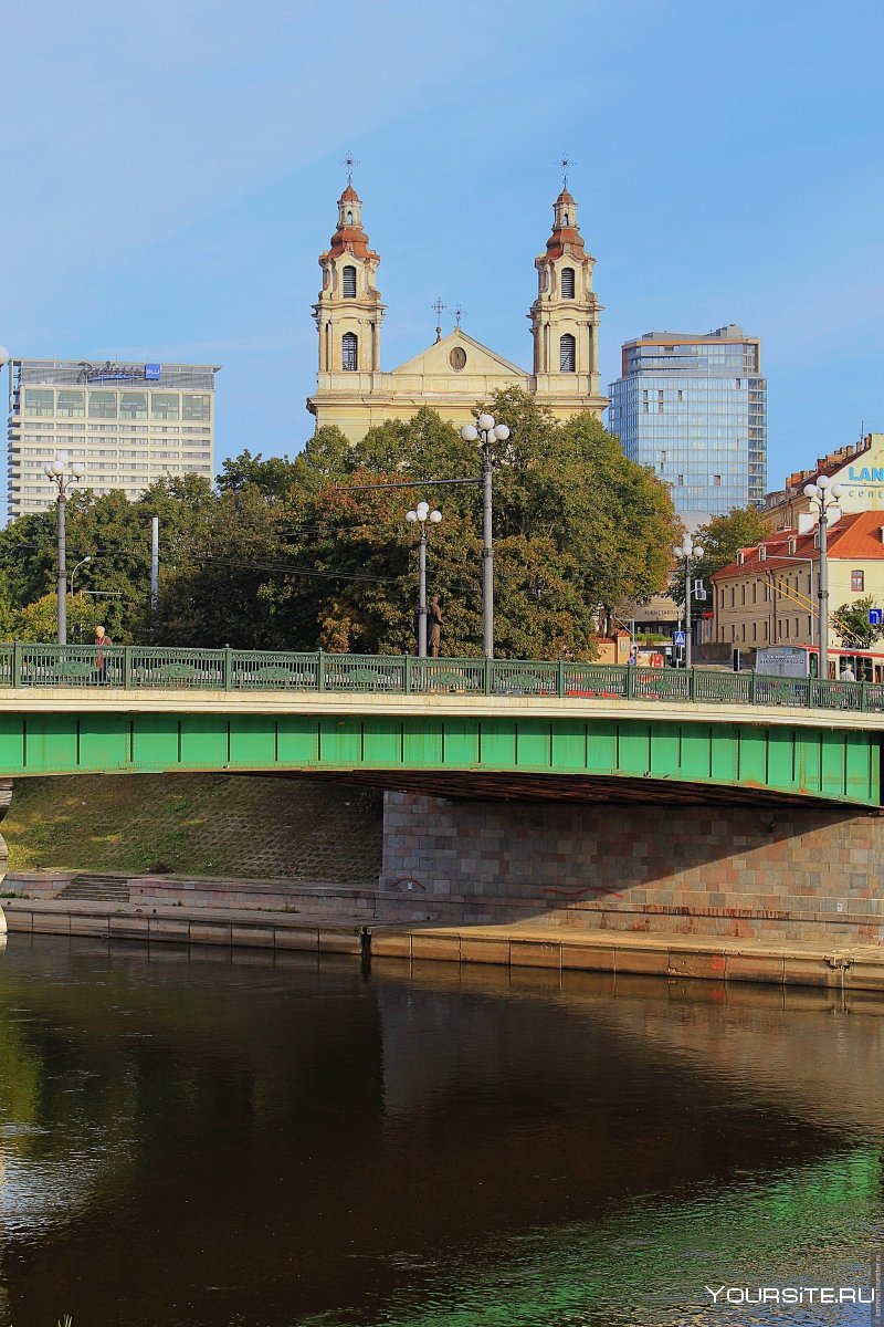 Зелёный мост Литва Вильнюс