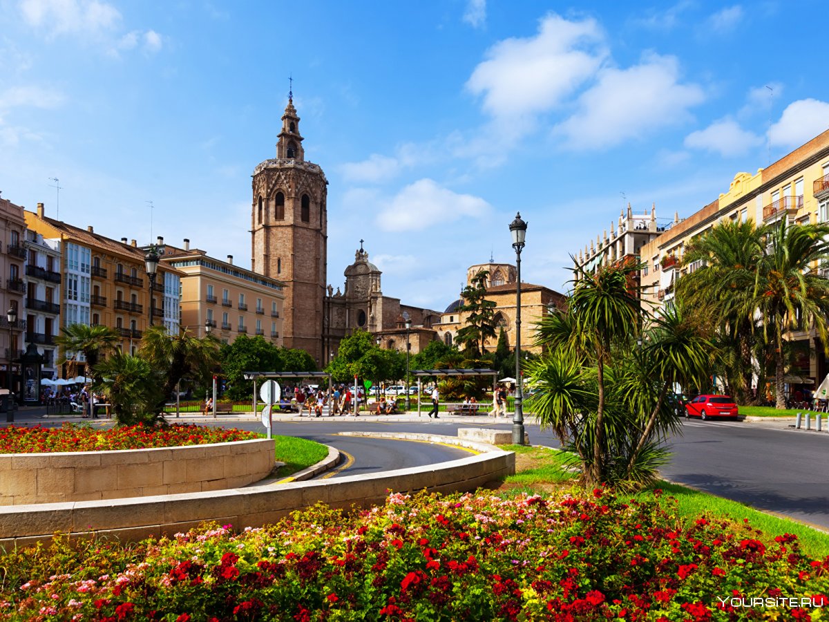 Город Валенсия Испания 2020 год
