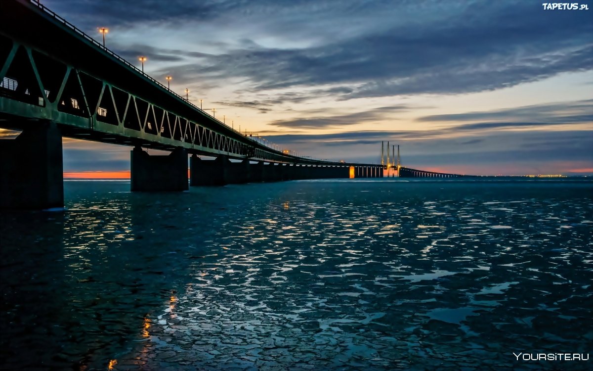 Эресуннский мост Швеция