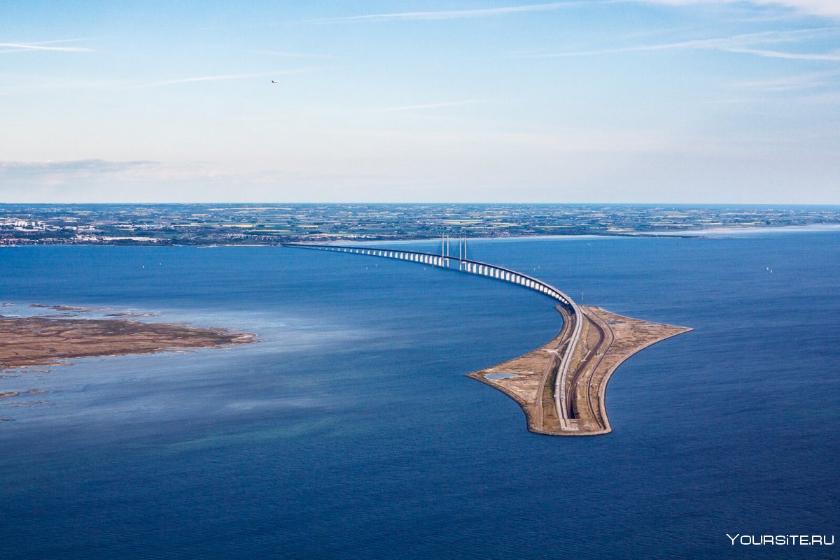 Эресуннский мост-тоннель Швеция