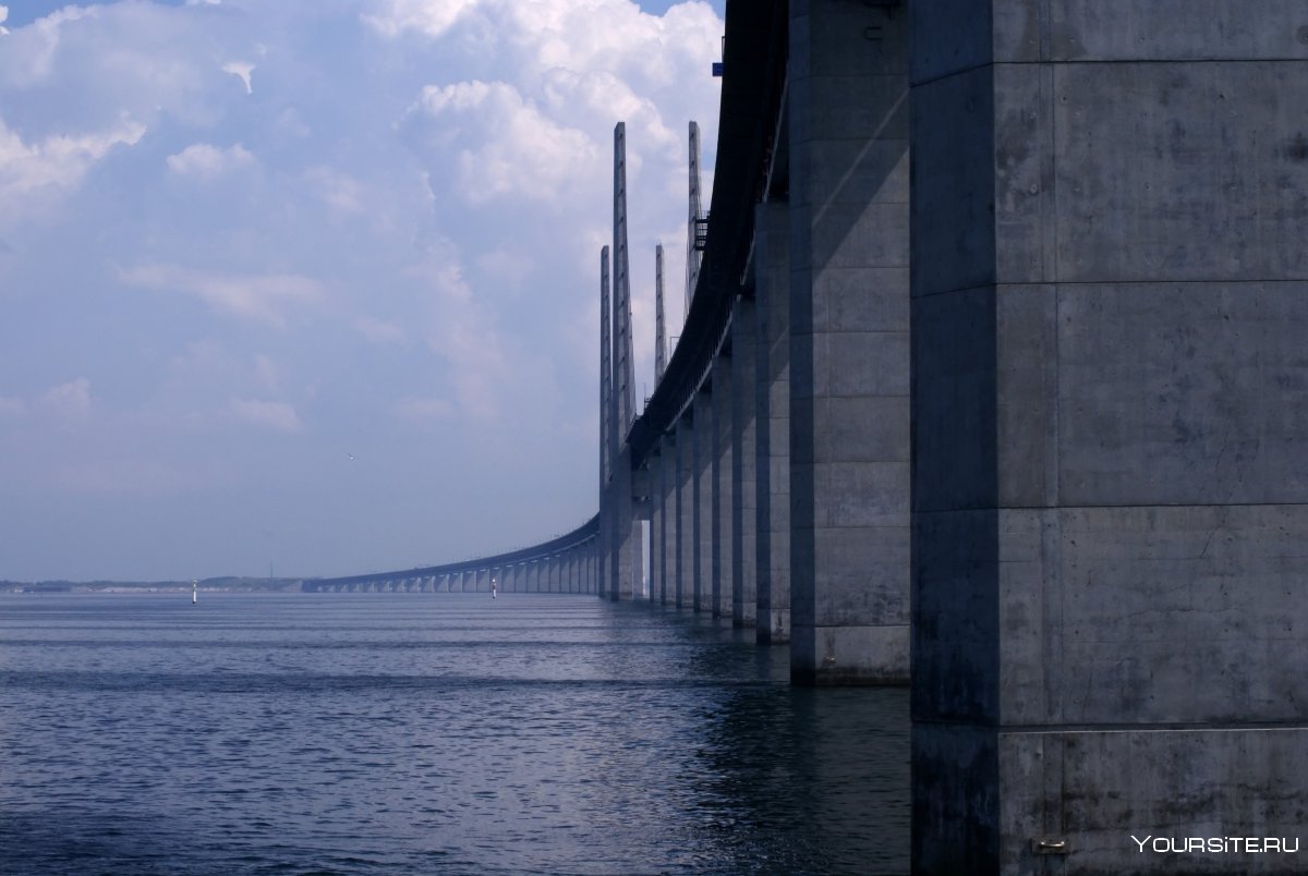 Мост мальмё Копенгаген HD