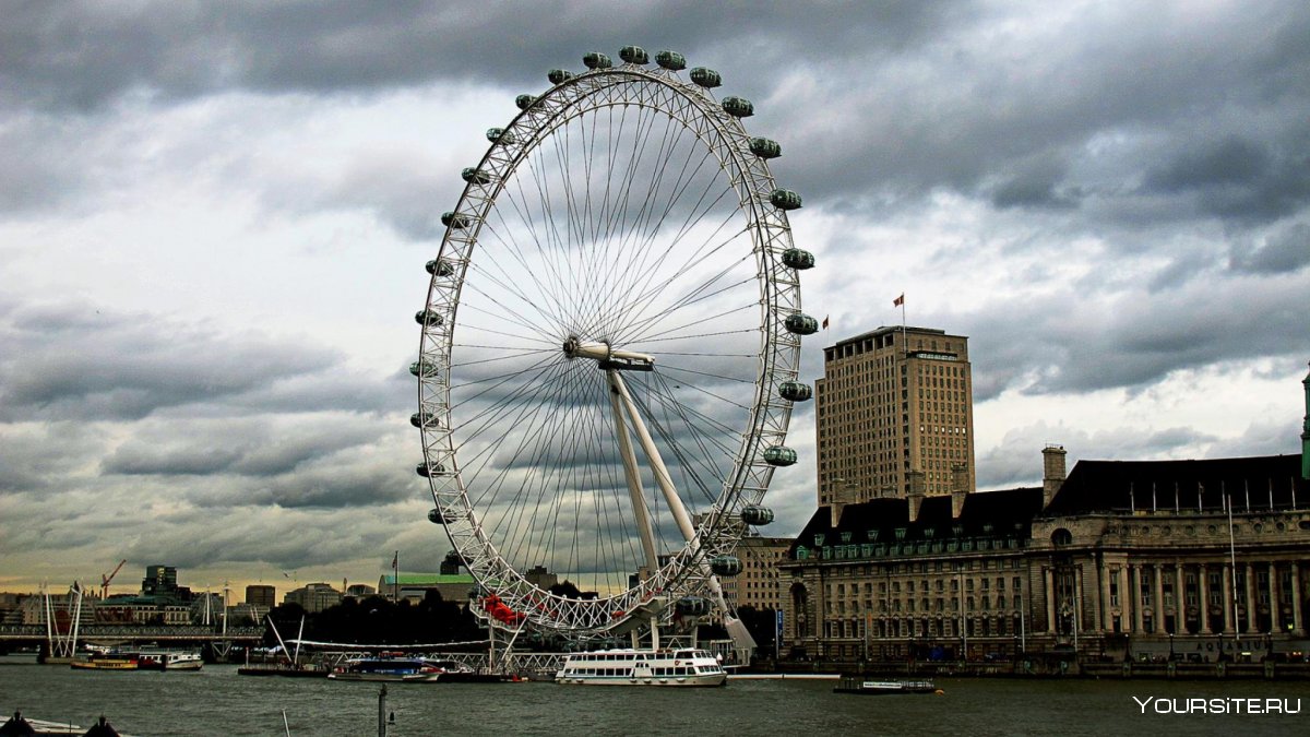 Лондон столица Лондонский глаз