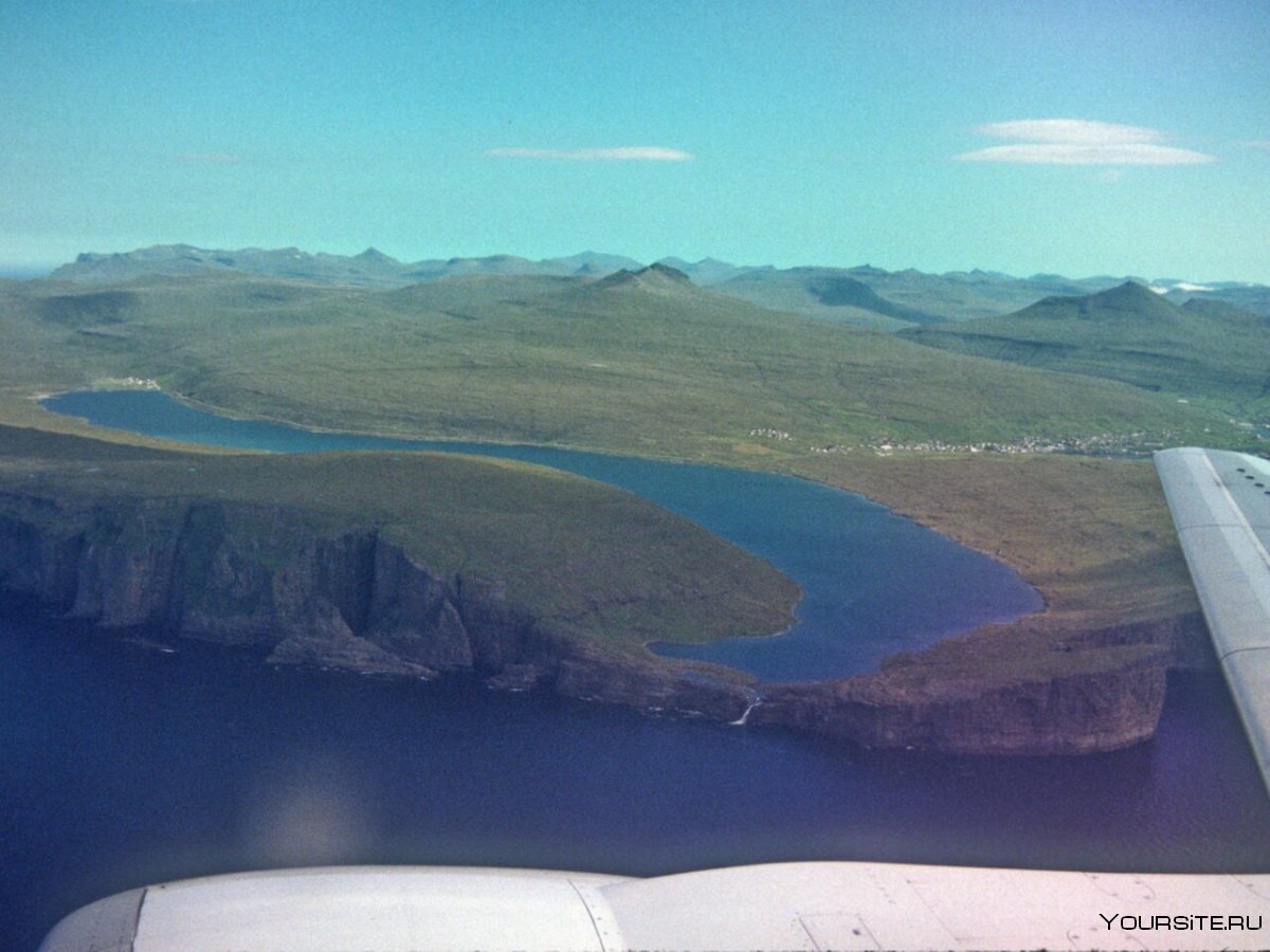 Озеро Сорвагсватн на карте