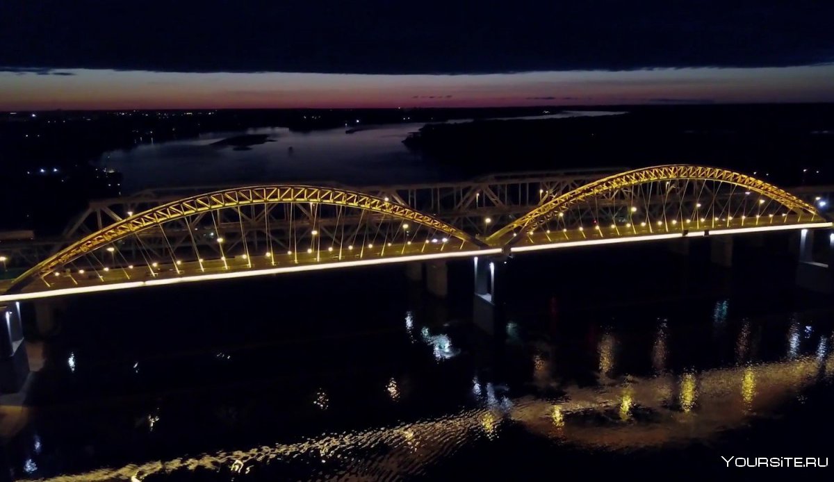 Новый Борский мост в Нижнем Новгороде