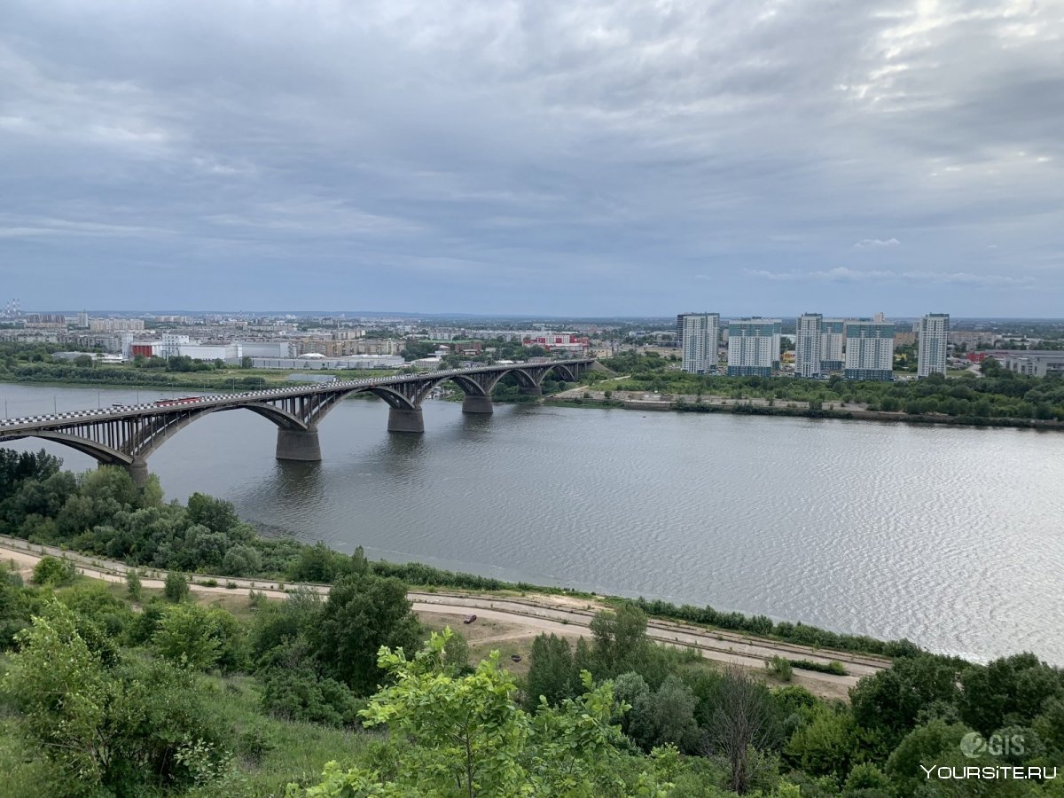 Старый Борский мост Нижний Новгород
