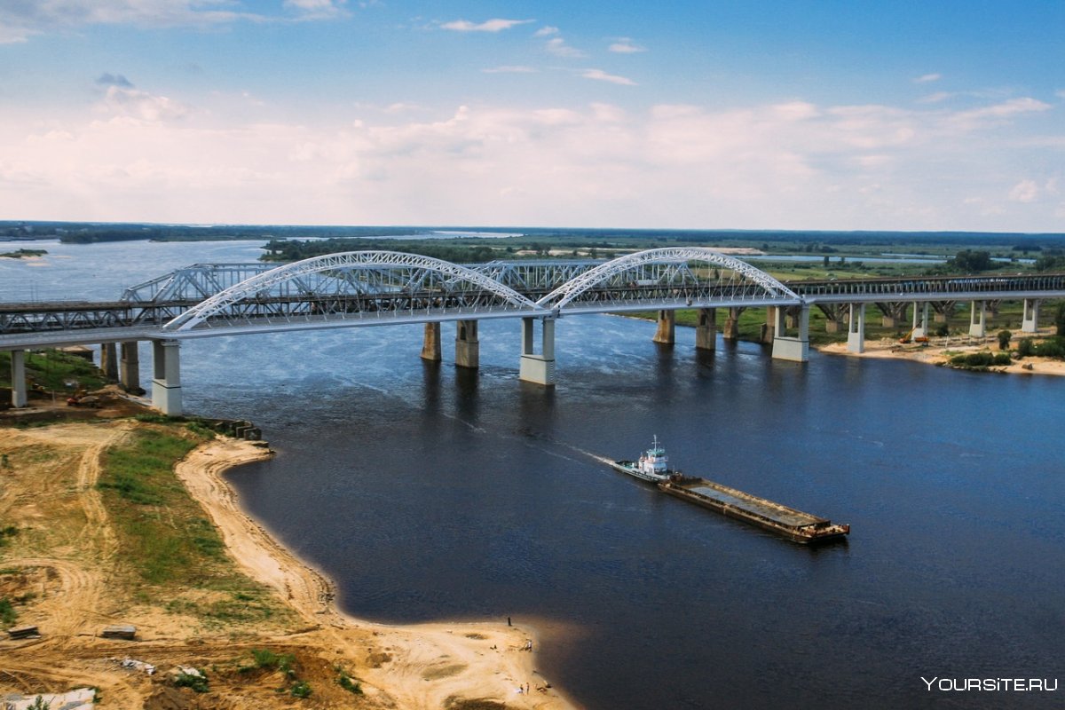 Борский мост Нижегородская область
