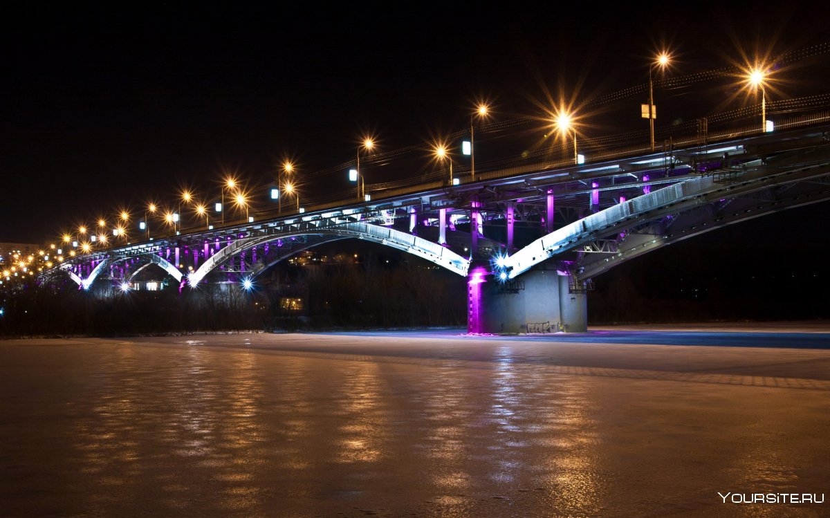 Мост в Нижнем Новгороде самый большой 3 этажа
