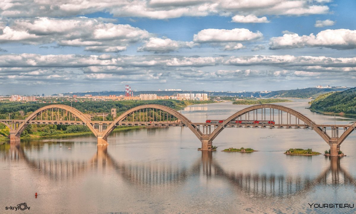 Сартаковский мост в Нижнем Новгороде