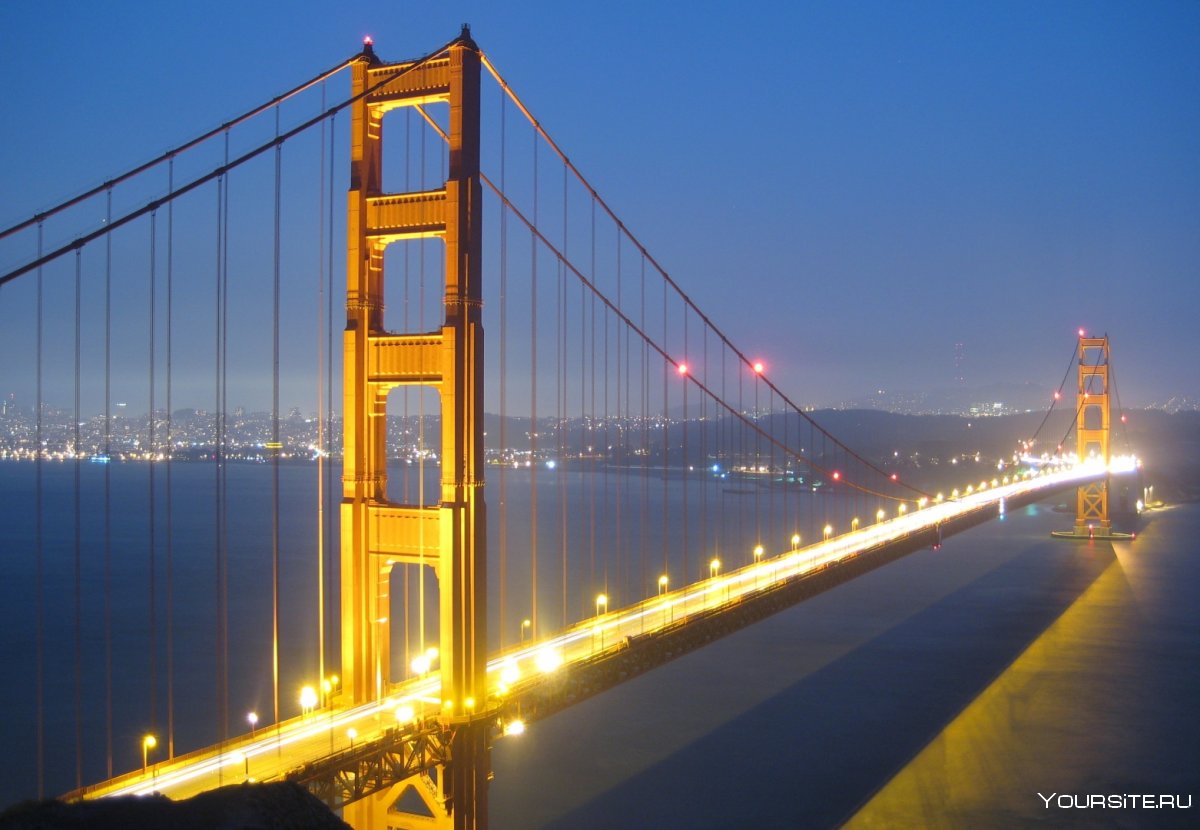 Мост Golden Gate в Сан-Франциско