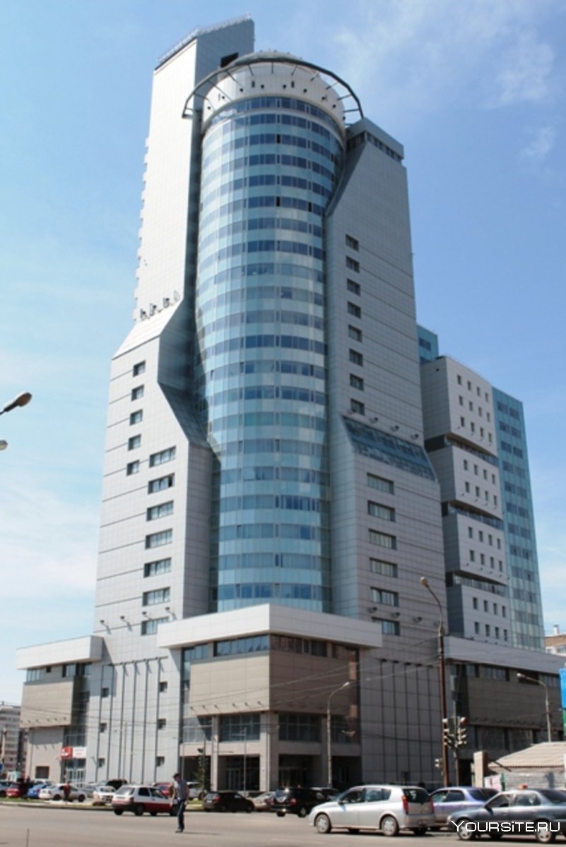 Первая башня вид сверху Красноярск