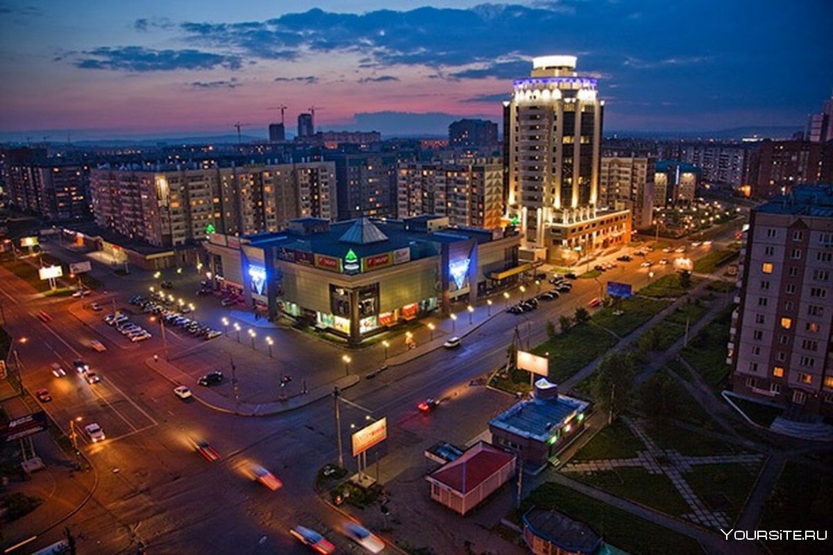 Красноярск Высотная башня