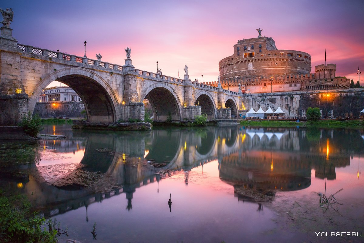 Италия Рим мост