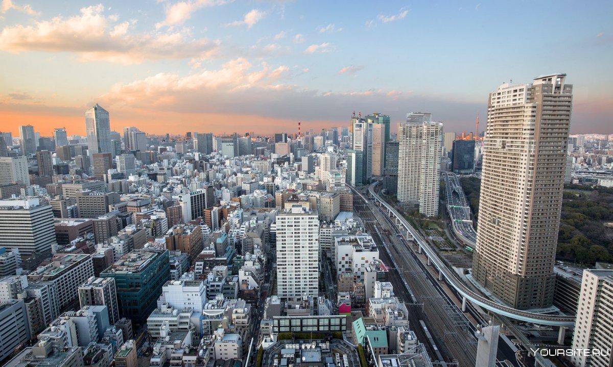 Токио столица небоскреб