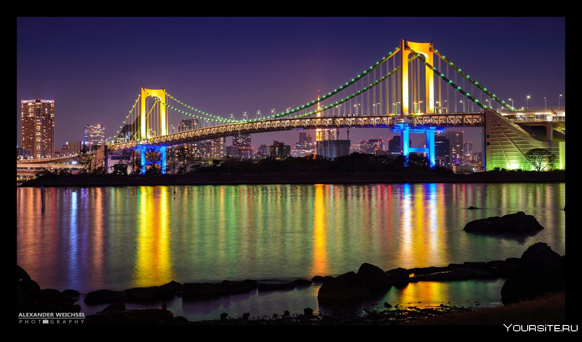 Красивые мосты в Токио