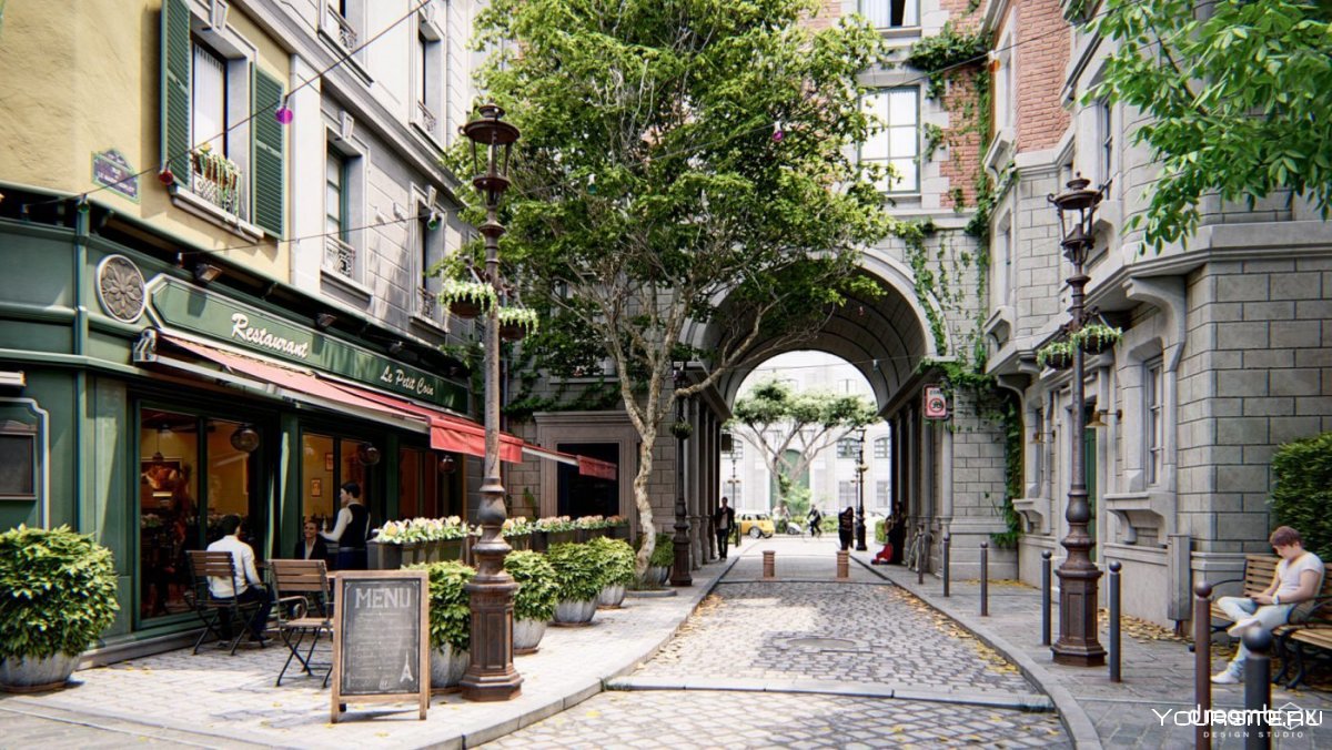 Улица Мишодьер Париж