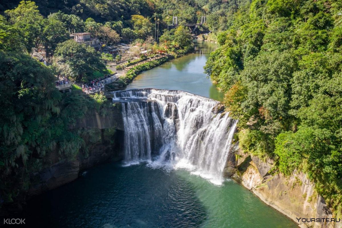 Тайвань водопады