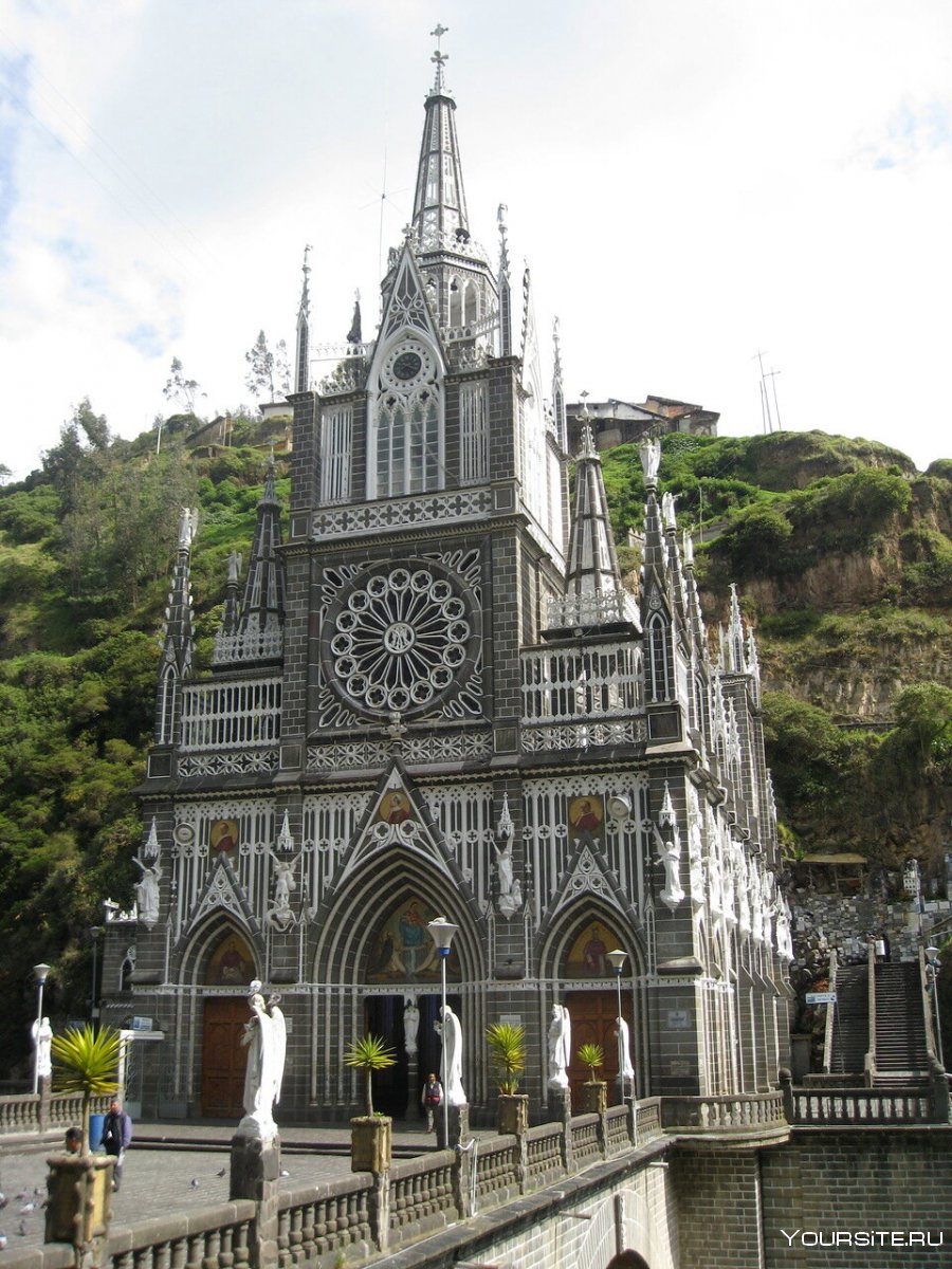 Церковь Лас-Лахас в Нариньо, Колумбия