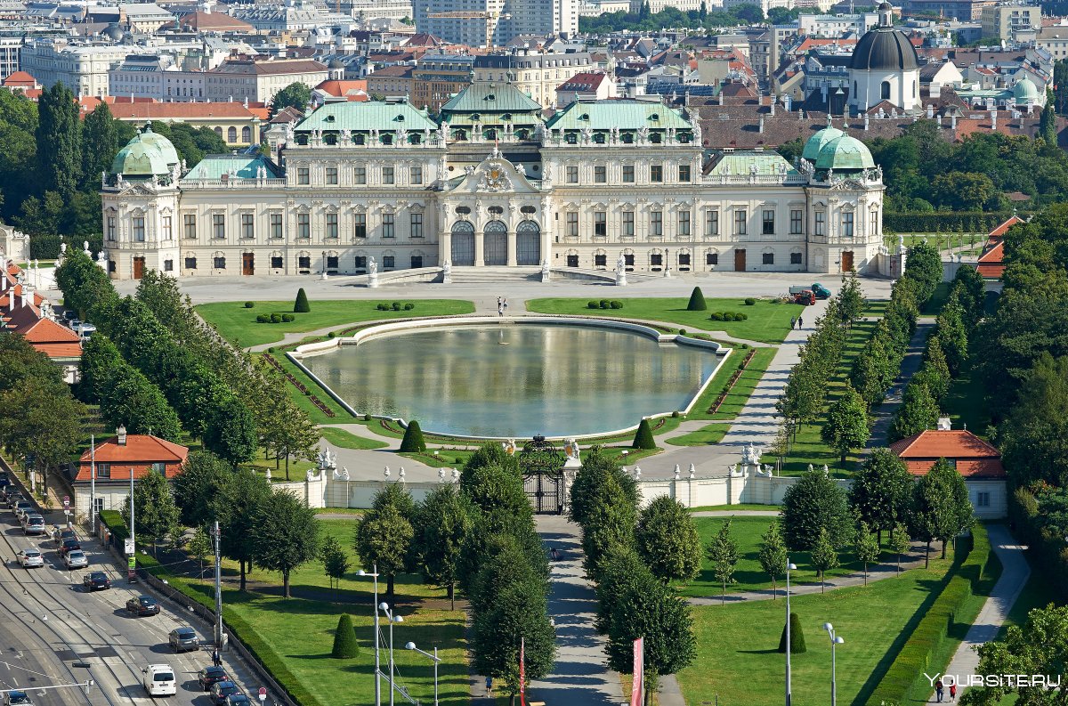 Дворец Бельведер Австрия