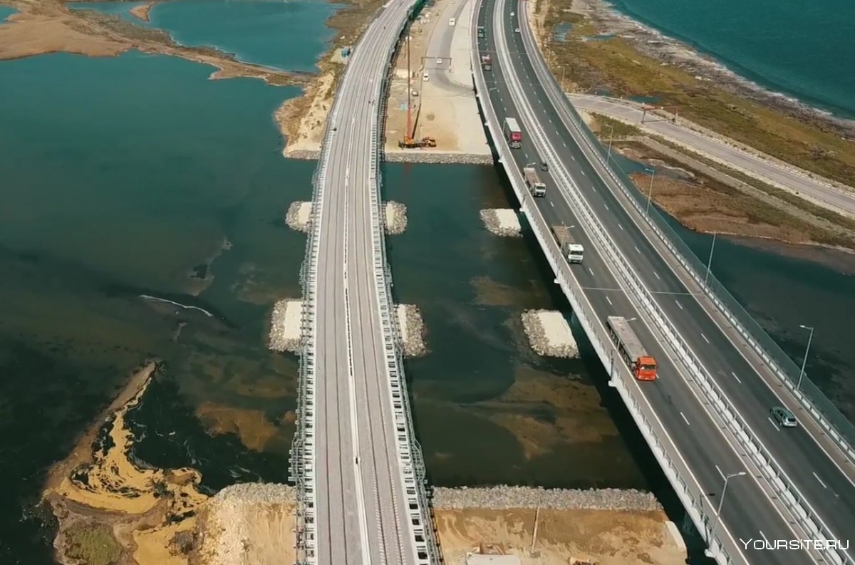 Крымский мост морская прогулка