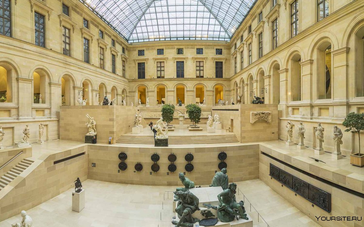 Лувр Париж Франция виртуальная экскурсия